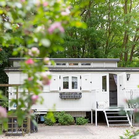 Pipowagen De Luxe, Prive Hottub En Zwembad Holiday home Heythuysen