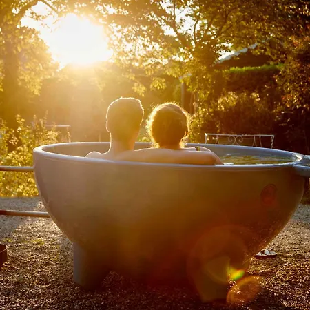 Pipowagen De Luxe, Prive Hottub En Zwembad Holiday home Heythuysen
