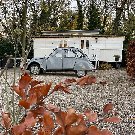 Pipowagen De Luxe, Prive Hottub En Zwembad *